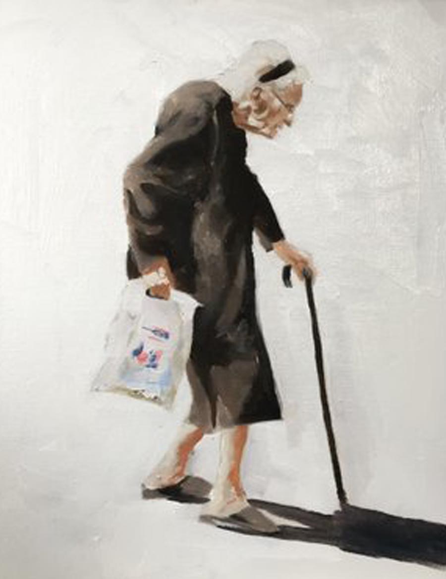 James Coates painting